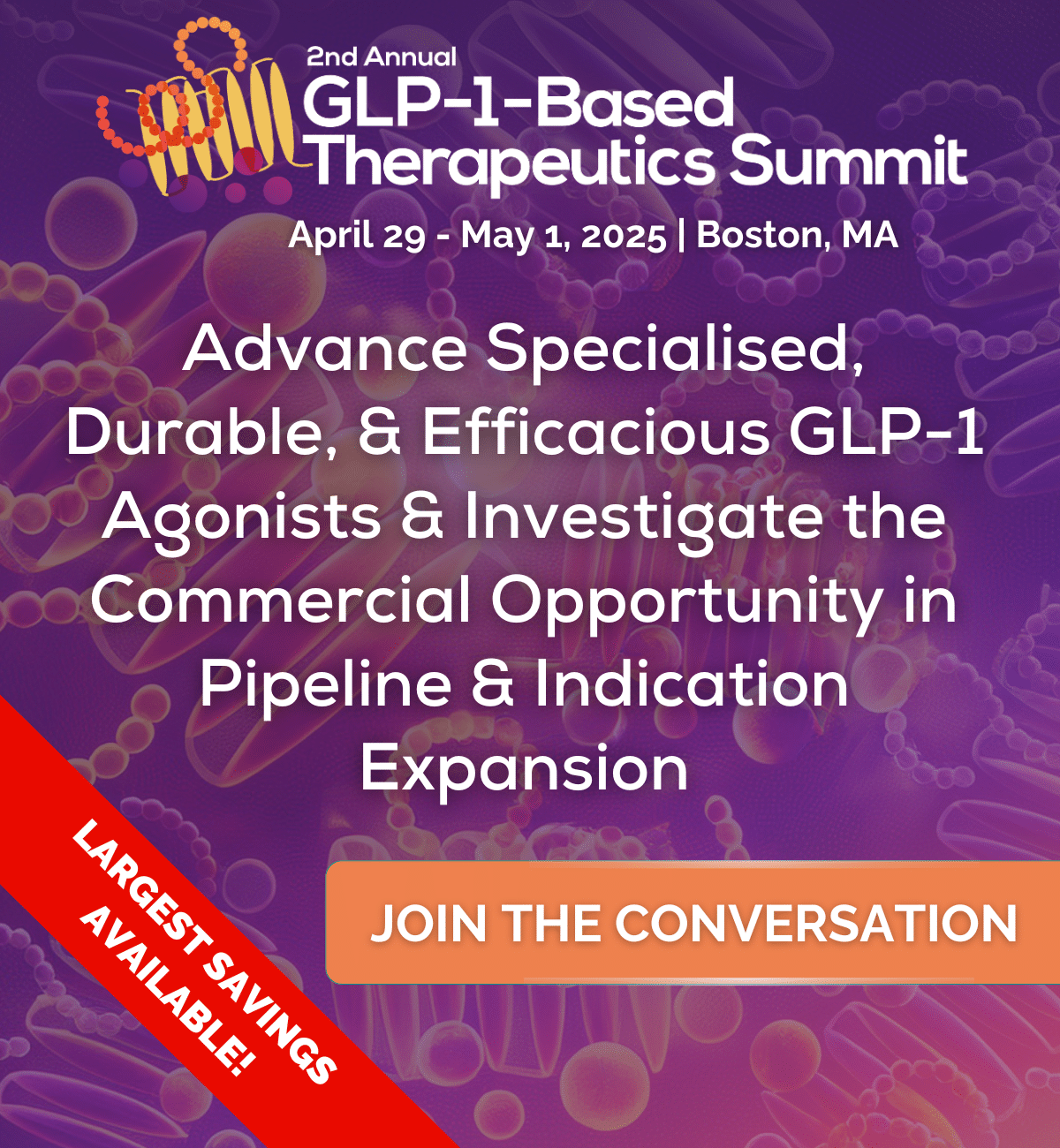 regeneron glp-1 2nd GLP-1-Based Therapeutics Summit 2025 • Biopharma Asia